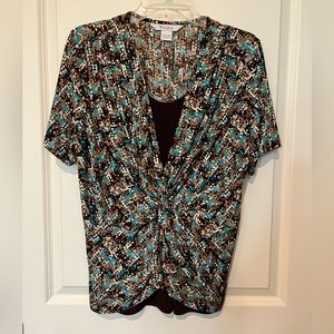 TanJay Short Sleeve Pullover Top